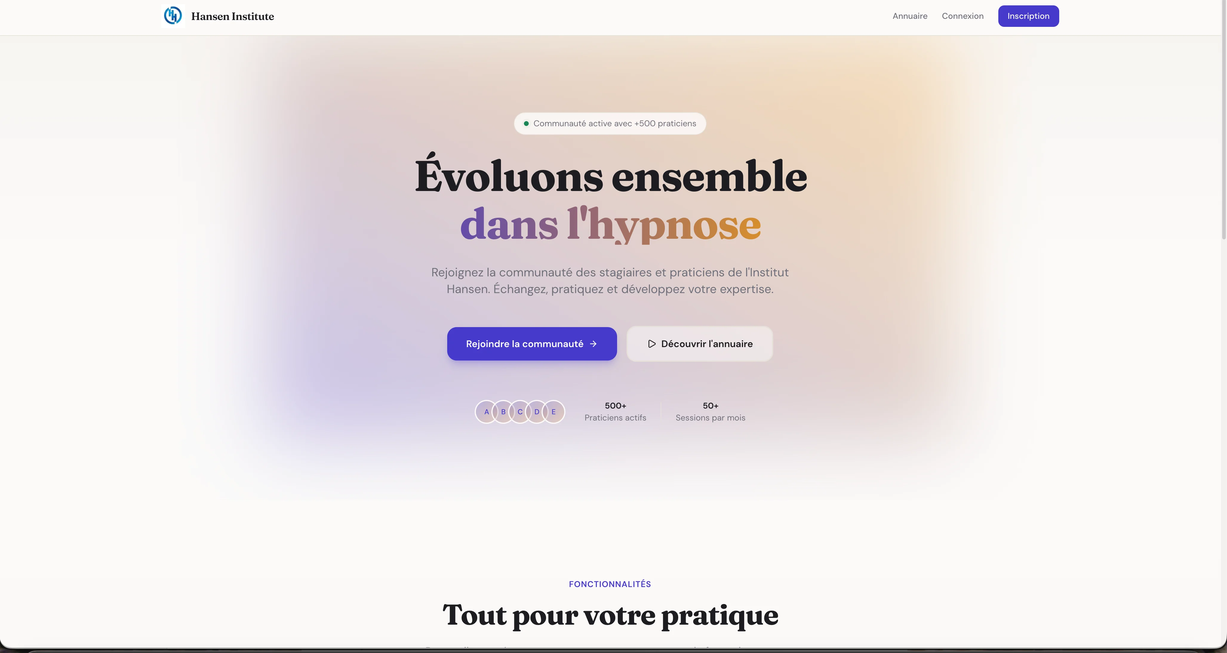 Aperçu de Hansen Institute